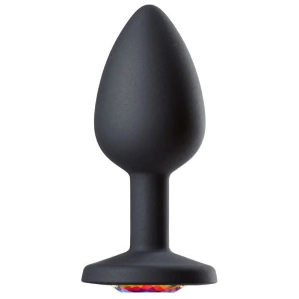 Silicone Jeweled Anal Plug - Perfect For Beginners!