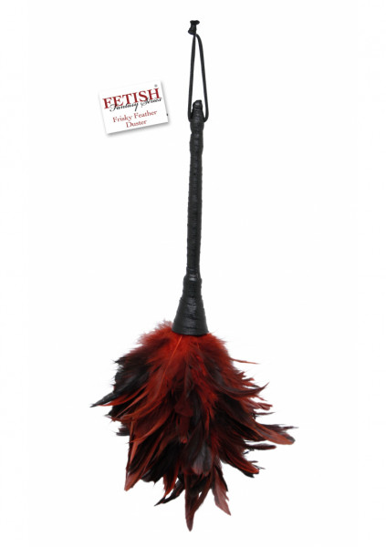 Frisky Feather Duster - Red - Feather Fetish
