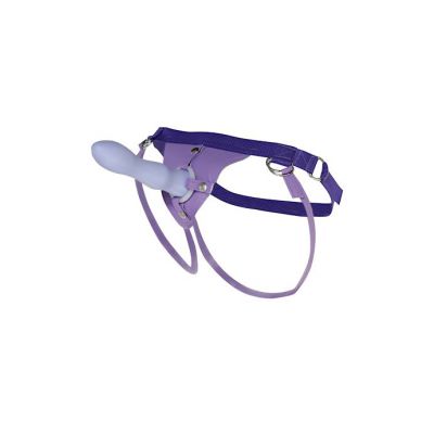Fetish Fantasy Silicone Strap on Purple