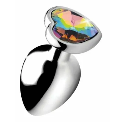 Prism Heart Anal Plug 3 7 Inch