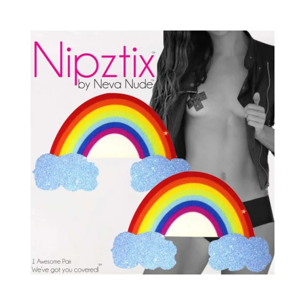 Neva Nude Pasty Clouds With Chest Rainbow