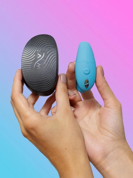 We-Vibe Sync Go App Controlled Rechargeable Clitoral and G-Spot Vibrator