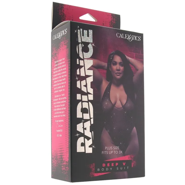 CalExotics Radiance Deep V Body Suit