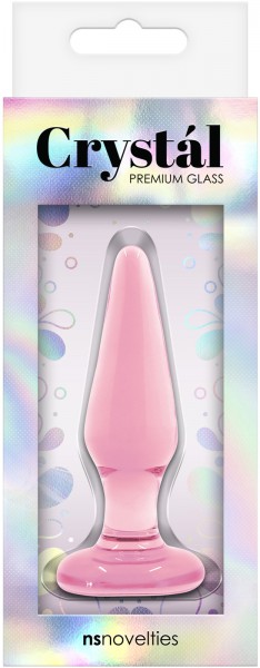 Small Glass Butt Plug