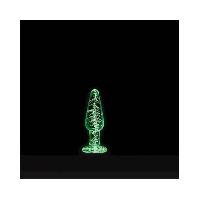 Firefly Glass Tapered Plug Clear Medium