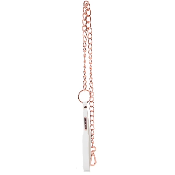 Chain Leash in White