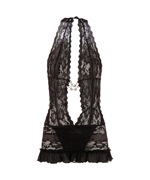 Little Lace Dress - Black - Small