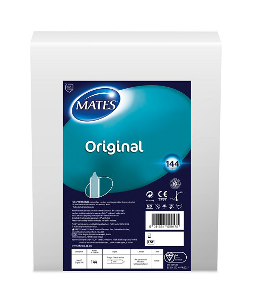 Mates Original Condom BX144 Clinic Pack