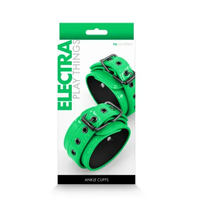 Electra Play Things Ankle Cuffs Green