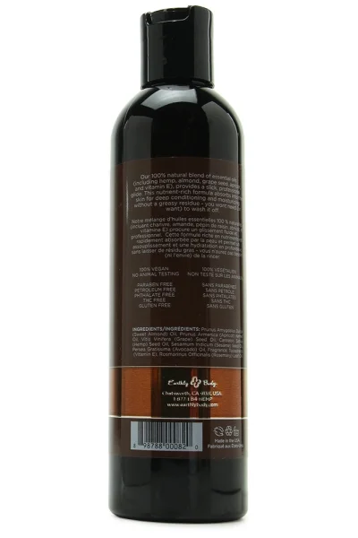 Hemp Seed Massage Oil 8oz/236ml