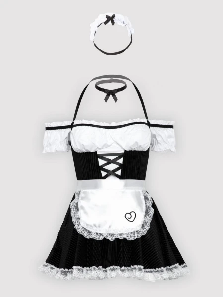 Lovehoney Fantasy Plus Size French Fancy Maid Costume
