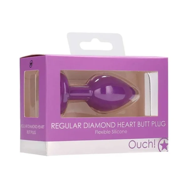 Diamond Heart Butt Plug