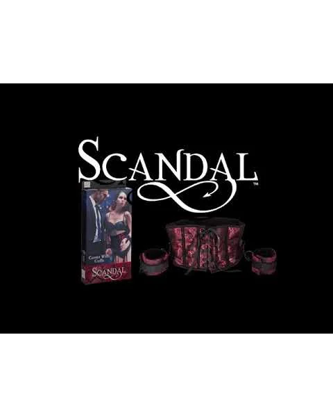 Scandal - Corset With Cuffs