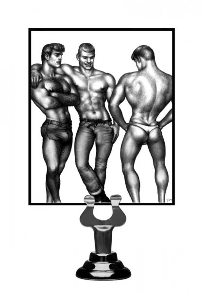 Tom of Finland 3 Piece Silicone Cock Ring Set
