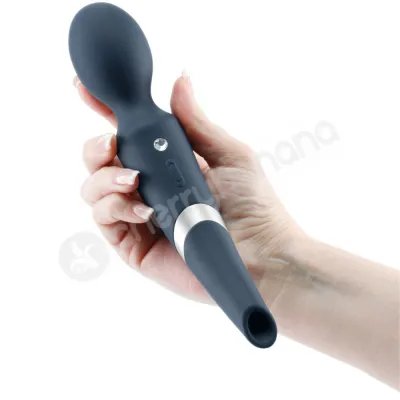 Sugar Pop Aurora Blue 2 in 1 Wand Air Pulse Vibrator