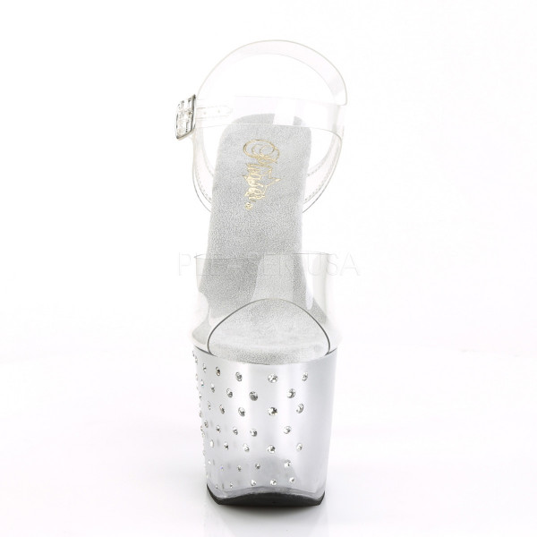 7 inches Heel, 3 1/4 inches PF Ankle Strap Sandal — image 6 of 25