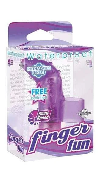 Waterproof Finger Fun - Purple