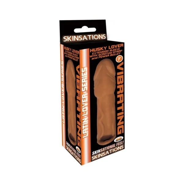 Latin Lover Extension With Power Bullet & Scrotum Strap
