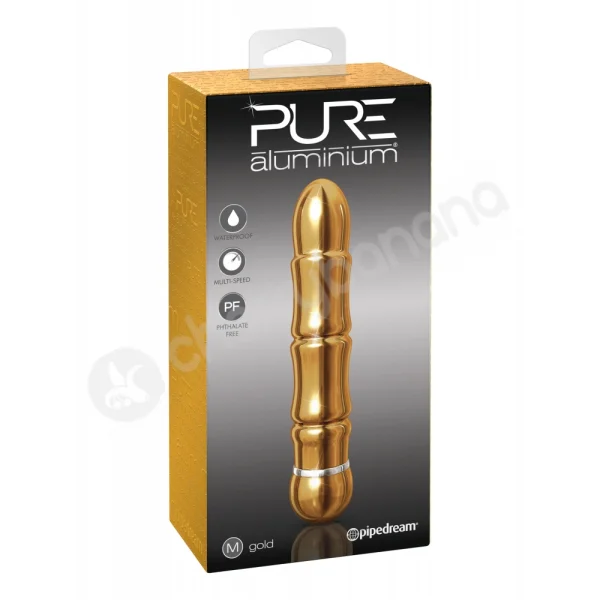 Pure Aluminium Gold Medium Vibrator