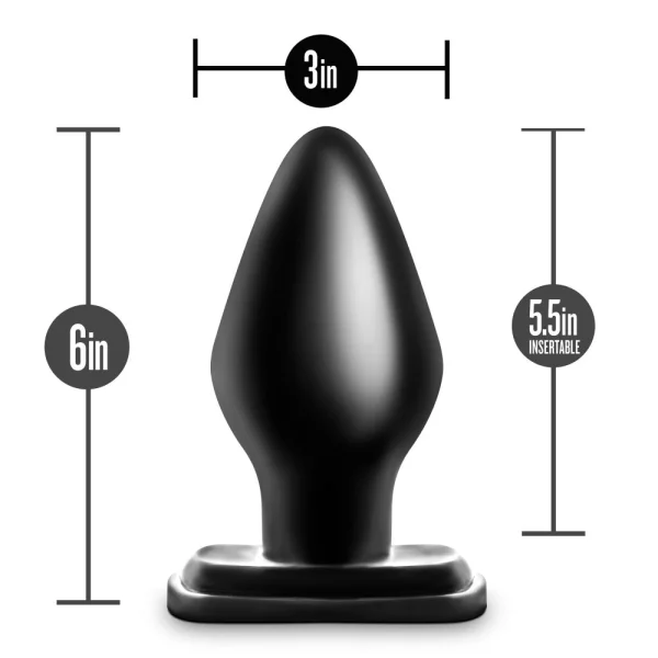 Anal Adventures Xxl Plug Black