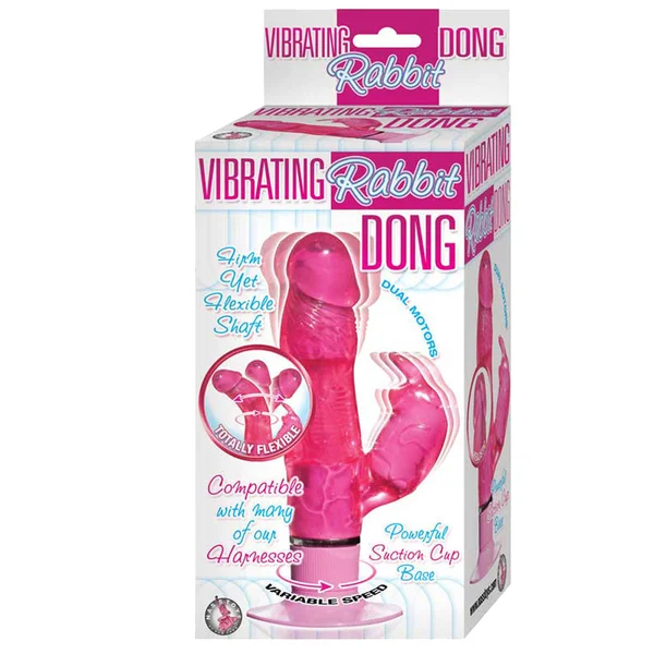 Vibrating Rabbit Dong Pink — image 5 of 5