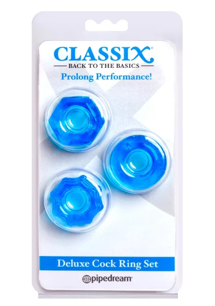 Classix Deluxe Cock Ring Set