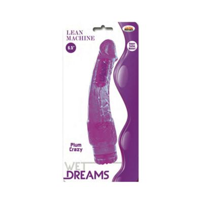 Lean Machine Purple Realistic Vibrator