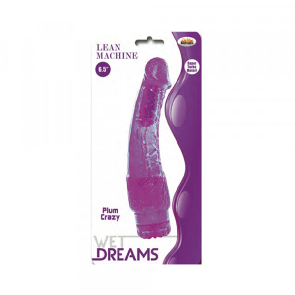 Lean Machine Purple Realistic Vibrator