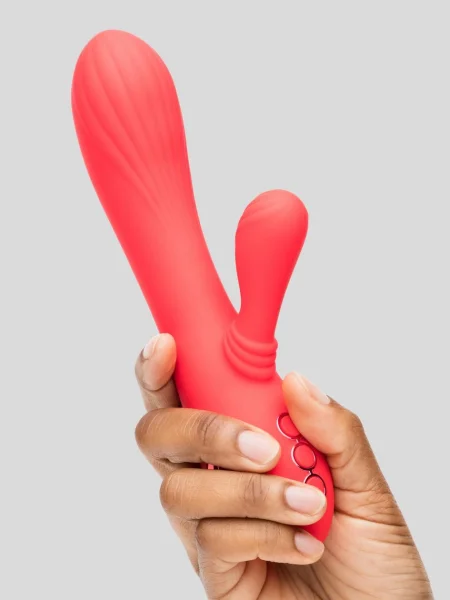 California Dreaming Rotating Warming Rechargeable Silicone Rabbit Vibrator