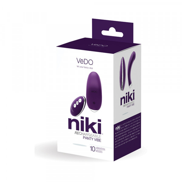 Vedo Niki Rechargeable Panty Vibe Purple