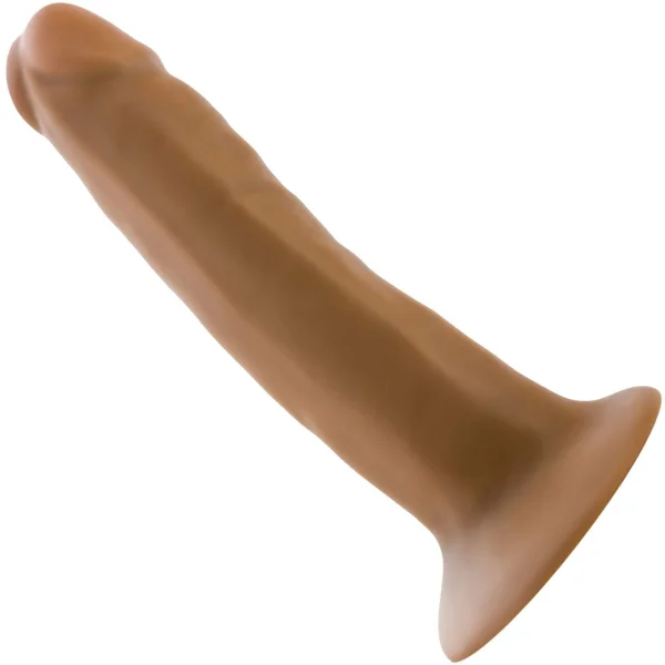 Dr. Skin 5.5 Inch Dildo With Suction Cup by Blush Novelties - Caramel