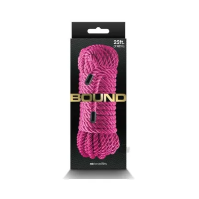 Restraints Bound Rope 25ft Pink