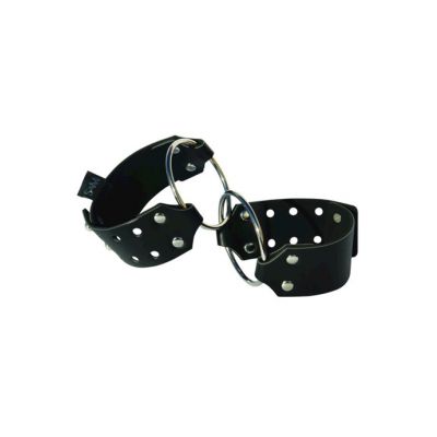 Sex And Mischief Ring Cuffs Black
