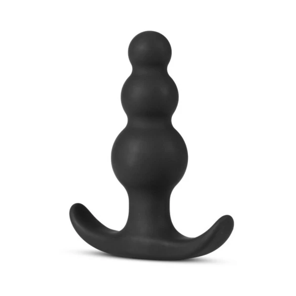 Anal Adventure Platinum Beaded Plug Black — image 10 of 14