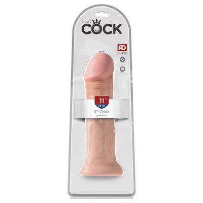 King Cock 11 Inch Realistic Dildo 11 Inch