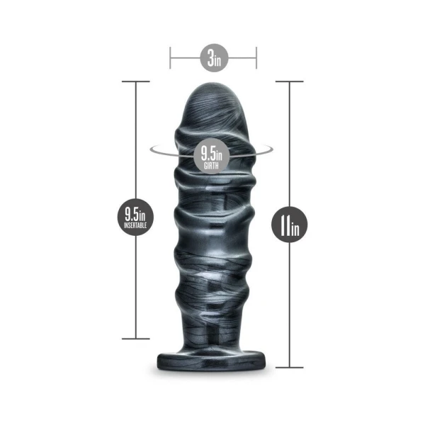 Jet Annihilator Carbon Metallic Black Butt Plug — image 14 of 16