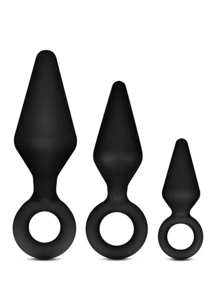 Anal Adventures Platinum - Silicone Loop Plug Kit