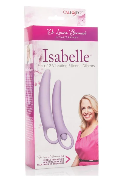 Dr. Laura Berman Isabelle Set Of 2 Vibrating Silicone Dilators