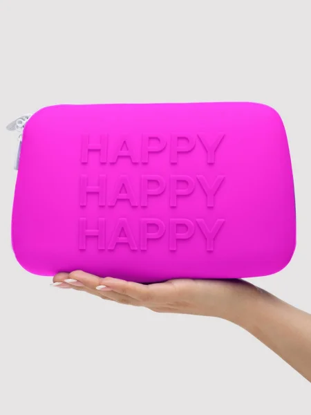 Happy Rabbit HAPPY Large Silicone Zip Storage Case 