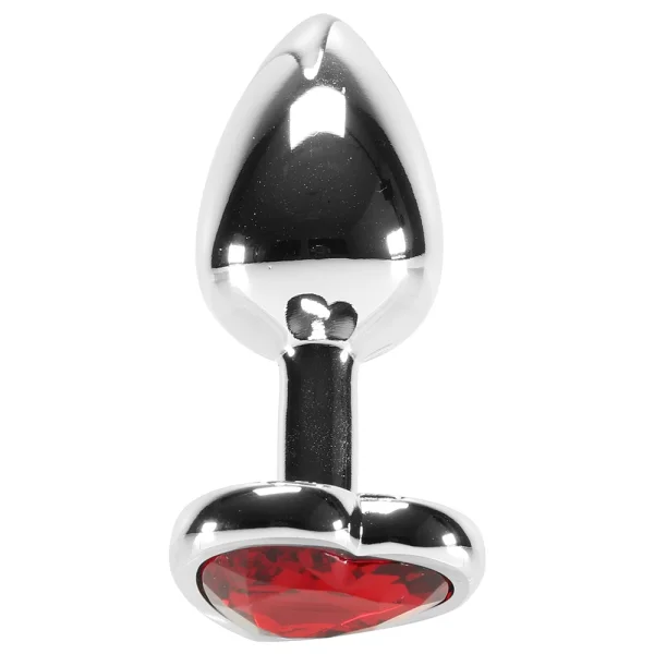 Booty Sparks Red Heart Gem Anal Plug — image 10 of 25