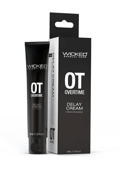 Wicked Overtime Delay Cream 1oz.