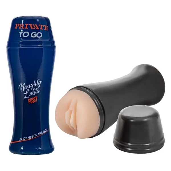 Private Naughty Lolita Vacuum Cup To Go Penis Masturbator By CalExotics