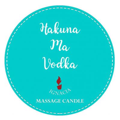 Massage Candle Hakuna Ma Vodka 135g