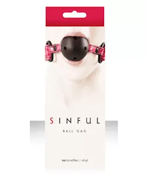 Sinful Pink Ball Gag — image 4 of 4