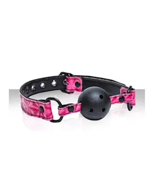 Sinful Pink Ball Gag — image 3 of 4