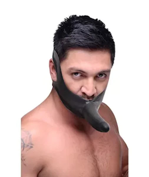 Face Fuk Strap On Mouth Gag - Black — image 2 of 2