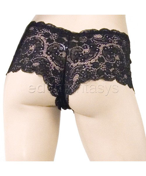 Chopper lace padded bra set