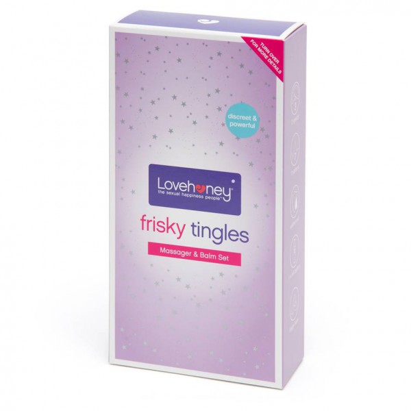 Lovehoney Frisky Tingles Rabbit Vibrator and Pleasure Balm Gift Set