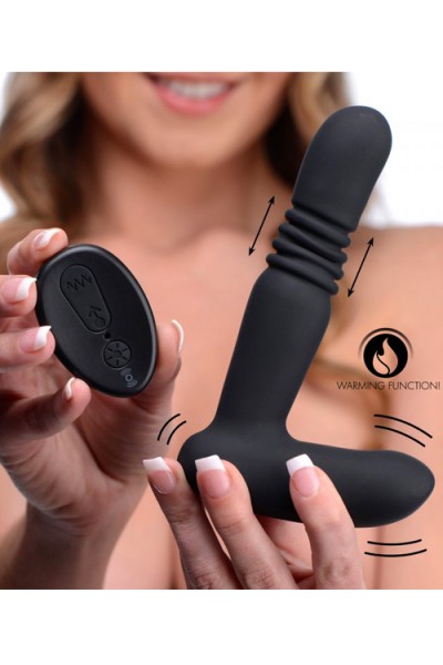 Under Control 5" Thrusting Silicone Butt Plug with Remote