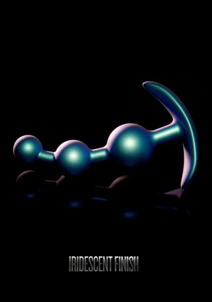 Anal Adventures Matrix Gamma Silicone Butt Plug By Blush - Neptune Teal